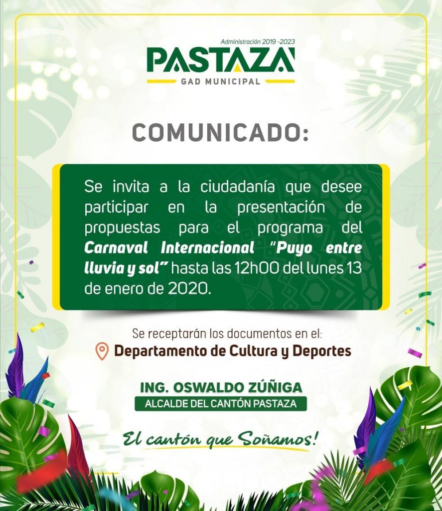 |#Comunicado|