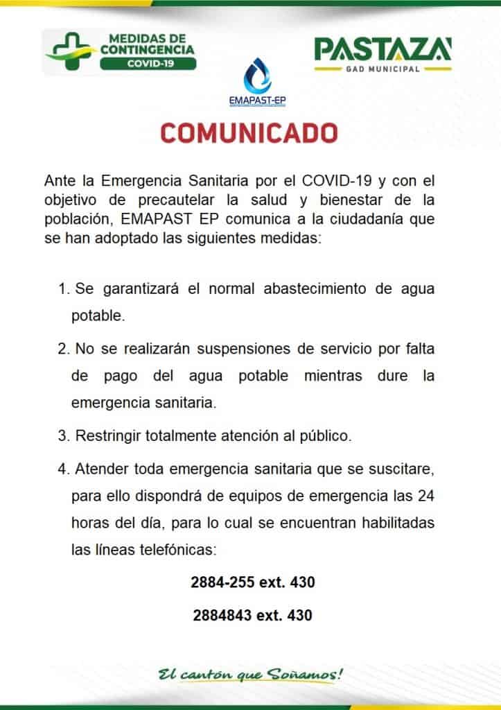 #Comunicado