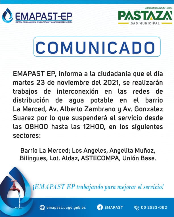 Comunicado 22 11 2021